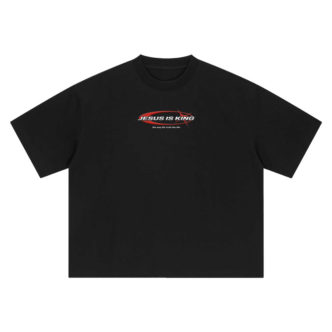 Jesus is king Boxy Oversized T-Shirt